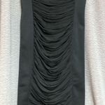 White House | Black Market Size 6 has a cross neck dress with body con material Photo 8