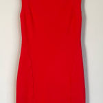 Mango  Suit Bright Red Sleeveless Mini Dress Size XXS Photo 0