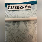 Guberry turquoise and orange patterned vneck dress NWOT Blue Size XXL Photo 3