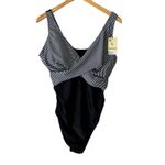 SummerSunshine Maternity Swimsuit Tummy Control One Piece XL‎ Black Photo 1