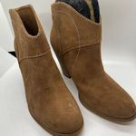 Sole Society  Tan Brown Booties Women Size 11 Block Heel Cowboy Western Photo 1