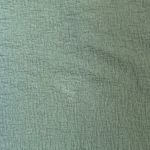 LCW Casual Crew Neck Short Sleeve Green Textured Boxy Fit Gauze Knit Short Photo 3