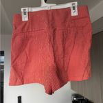 ZARA  Women’s Orange Gingham Coords High Waist Short Photo 5