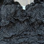 For Love & Lemons Lelia Mini Dress in Black Photo 3