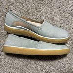 Ecco  Crepetray Loafers Women's Sz 39 Grey Leather SlipOn Round Toe Comfort Shoes Photo 2