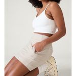 Athleta 16 Brooklyn Mid Rise Skort 16" Size 16 Abalone Beige Photo 1