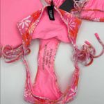 Triangl  Swimwear Pink and Orange Floral Bikini Photo 4