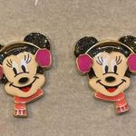 BaubleBar Disney x  Minnie Mouse Winter Earmuff & Scarf Holiday Earrings Photo 1