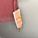 Gianni Bini NEW  mini open back boho ruffle dress women’s size medium Photo 6