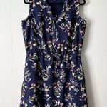 Nicole Miller  Womens Dress Large Floral Midi Summer Graduation Party Event Beach Photo 0