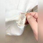 Free People  Nikala White Zipper Shoulder Oversized Top Size XS Photo 13