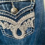 L.A. Idol USA LA Idol blue jeans size 9 flat pockets the decorated Photo 4