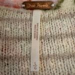 Free People Bed Of Roses Sweater Ethereal Dainty Cottage Floral V Neck Large Photo 10