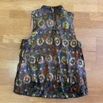 Marc by Marc Jacobs  Metallic Silk Coastal Career Preppy Quiet Luxury Top… Photo 2