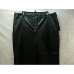 Bagatelle  Pull On Faux Leather Pants Black Wide Leg Size XL Photo 1