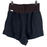 Nike NWT  Shorts Womens S Black Brown High Rise Reverse French Terry Athleisure Photo 0