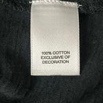 Caslon Womens Size XL NAVY slub Knit Short Sleeve Sequin Modest Cotton Tee Boho Photo 6