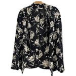 Lush Clothing Lush Women's Dark Navy Open Front Cardigan/ Blazer Sz M Photo 2