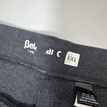 Betabrand Pants Womens XXL Dark Charcoal Gray Straight Stretch Yoga Career Photo 2