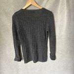 The Limited  Gray Wool Blend Cable knit Cuffed Sleeve size Medium Y2K Photo 1