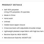 Michael Costello NWT x Revolve Ale Gown in Light Blue Small Photo 8