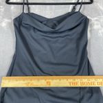 Forever 21  Dress Small Midi Long Sexy Black‎ Bustier Formal Event High Slit Goth Photo 11