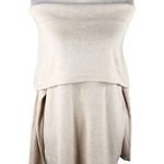 Sugar Lips Sweater Off Shoulder M/L Cream Long Sleeve New Photo 0