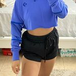 Converse Royal Blue Cropped Hoodie Small Photo 0