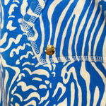 Lilly Pulitzer Skipper Popover Night Swimming Blue Jacket UPF 50 Size XS Photo 3