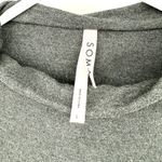 Soma  Size Large Long Sleeve High Neck Midi Maxi Dress Gray Built in Bra w Belt Photo 3