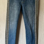 Kut From The Kloth Reese Ankle Straight Leg Jeans With Side Stripes Size 2 Photo 0