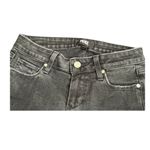 Paige  Verdugo Ankle Black Skinny Stretchy Jeans Raw Hem Low rise size 25​ Photo 14