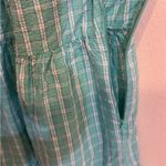 J.Crew NWT  Blue and White Plaid Long Sleeve Dress Photo 3