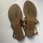 Palms Embroidered Sandals Photo 2