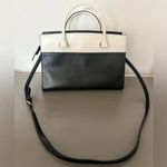 Kate Spade Black and Ivory Colorblock Grove Street Satchel Purse Photo 2