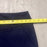 CAbi  Women's Flared Work Pants Navy Blue Size 6 Career‎ Office Trousers Stretch Photo 8