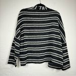 Madewell Grey Striped Slouchy Cardigan Sweater Womens Xs/S Oversized Boxy Boho Photo 3