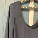 Show Me Your Mumu Gabby Low Back Dress Women's Size Medium Steel Blue Gray Photo 4