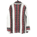 Cato  size‎ XS gray red black open front long sleeve cardigan sweater pockets Photo 1