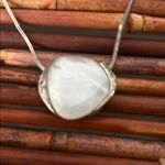 Silpada  Sterling Silver and White Mother of Pearl Necklace Photo 3