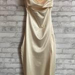Windsor champagne midi dress Photo 0