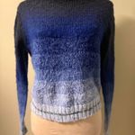 American Eagle blue navy ombre sweater‎ boho Y2K grunge 90's small cottagecore Photo 1