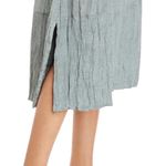 Vince Textured Sleeveless Popover Dress Mint Seafoam Green Size L Photo 6