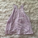 Miami Lavender purple floral summer top Photo 0