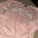 MV Sport Long Beach Island Pink Sweater small Photo 5