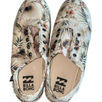 Billabong  Cruiser Floral Print Canvas Slip On Shoes Women's Size‎ 7.5 Photo 0