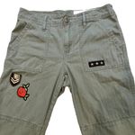 Treasure & Bond Green Patched Utility Cropped Pants. Photo 5