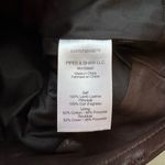 Veronica Beard NWT Marea Leather Moto Jacket in Brown Size 2 Photo 14