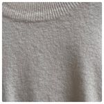 Raga  Ecru Neutral Open Back Pull Over Knit Sweater Size Large Photo 7