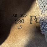 Birkenstock Papillio By Ashley T-Strap Wedge Shimmer Metallic Sandals Size 5 Photo 6